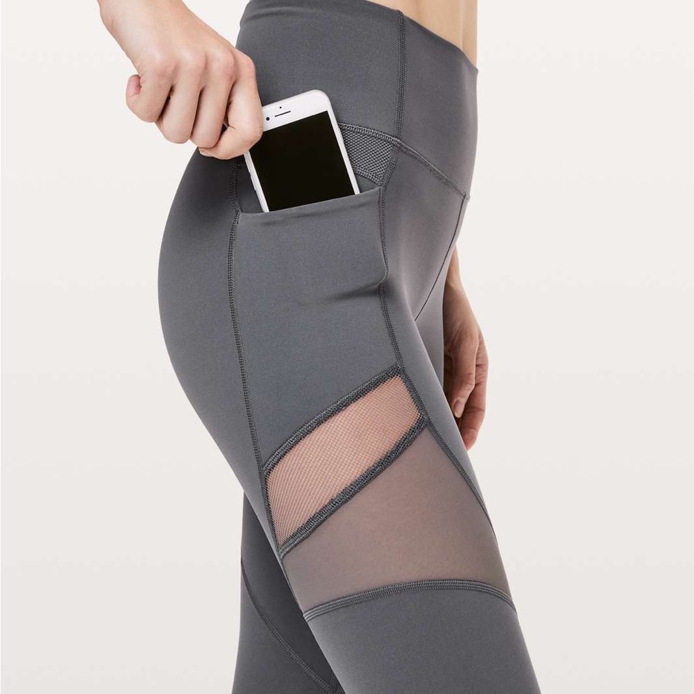 Lululemon Mesh In Motion Crop *23" - Picture 4 of 9